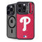 MLB Philadelphia Phillies - Solid Distressed iPhone 16 Pro Kickstand Case